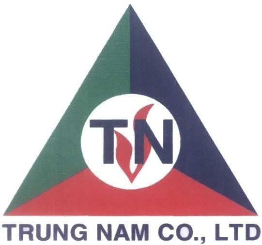 Mẫu nhãn hiệu TN TRUNG NAM CO., LTD
