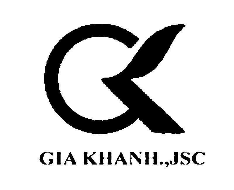 Mẫu nhãn hiệu G K GIA KHANH JSC