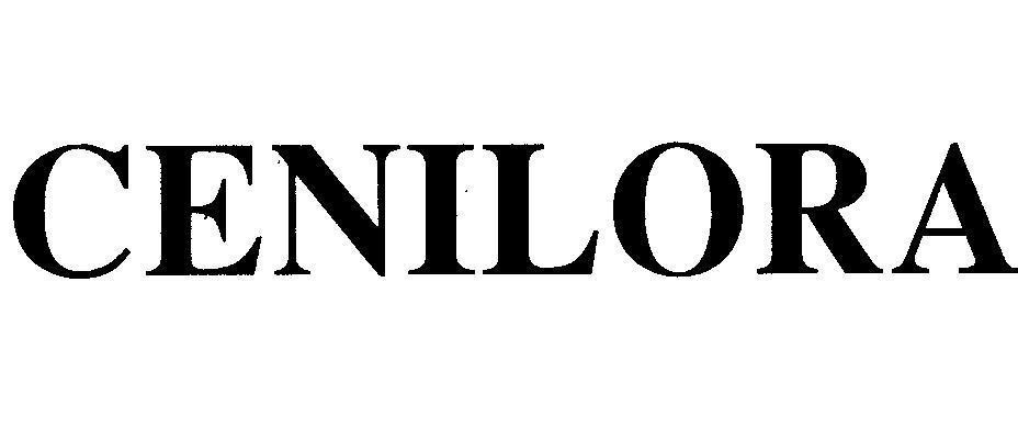 Mẫu nhãn hiệu CENILORA