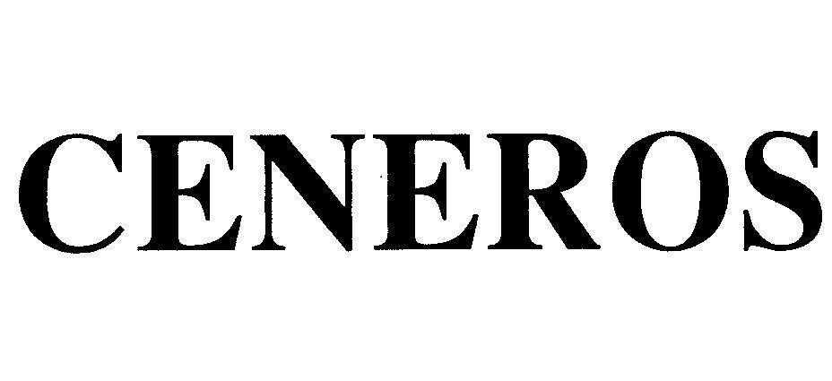 Mẫu nhãn hiệu CENEROS