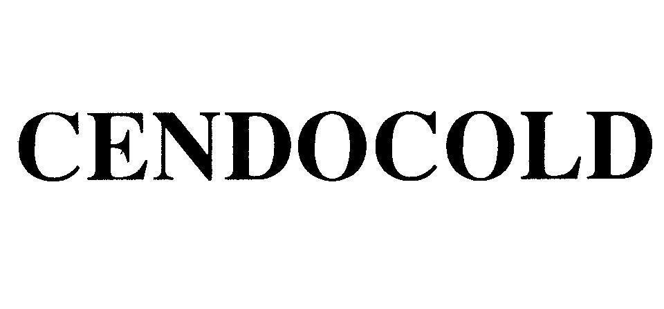 Mẫu nhãn hiệu CENDOCOLD