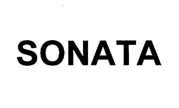 Mẫu nhãn hiệu SONATA