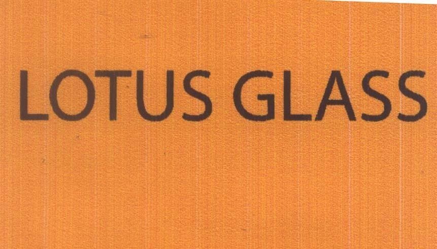 Mẫu nhãn hiệu LOTUS GLASS