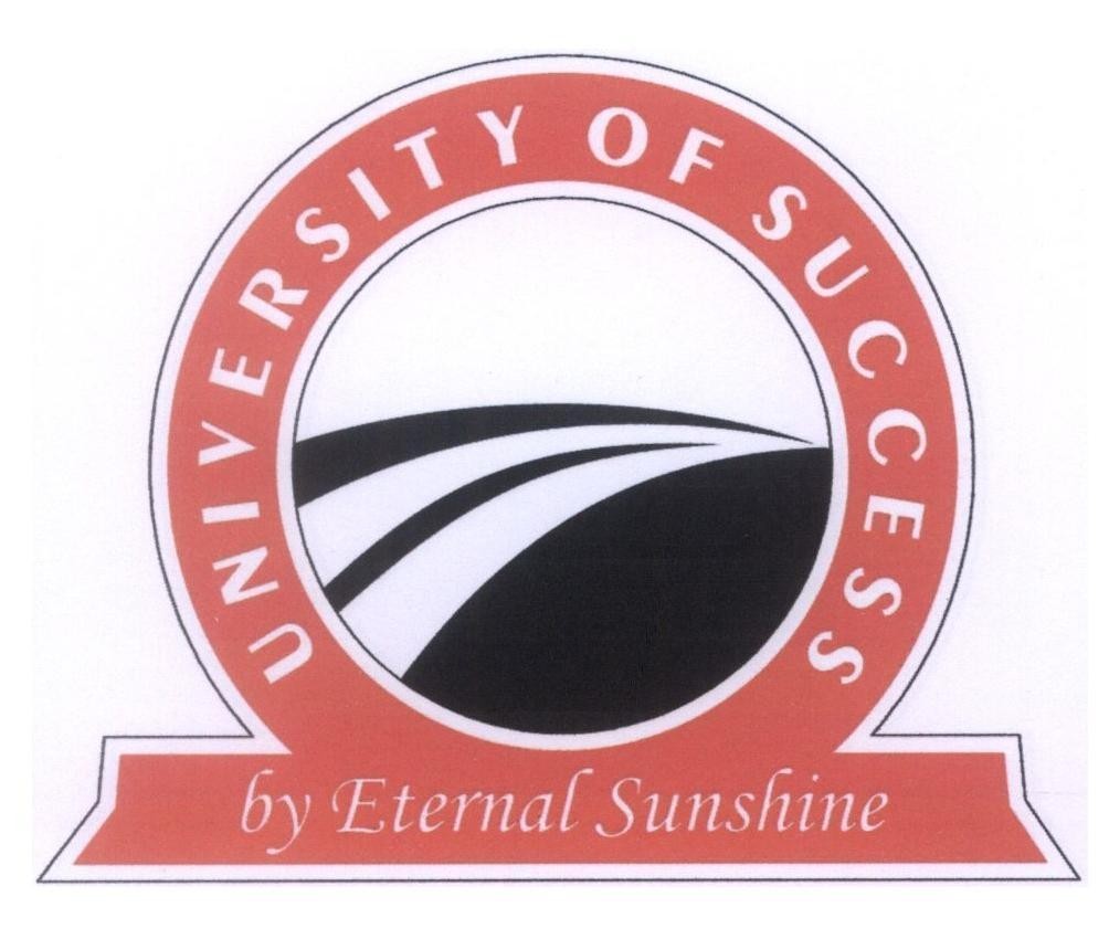 Mẫu nhãn hiệu UNIVERSITY OF SUCCESS by Eternal Sunshine