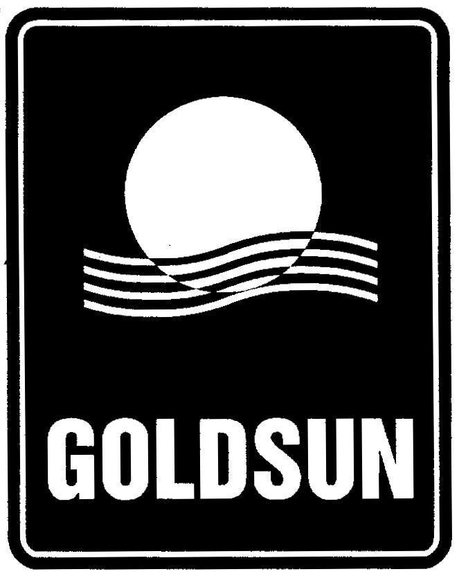 Mẫu nhãn hiệu GOLDSUN