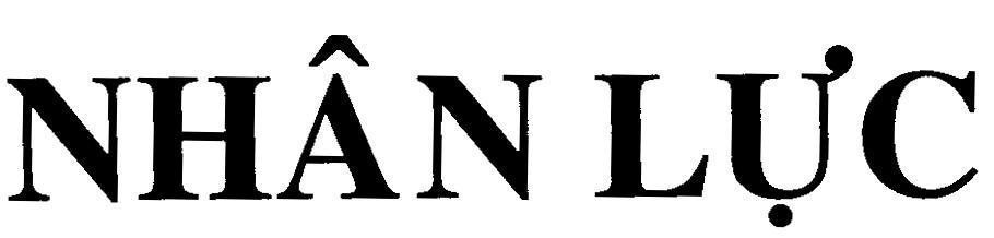Mẫu nhãn hiệu Nhân Lực
