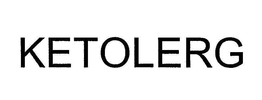 Mẫu nhãn hiệu KETOLERG