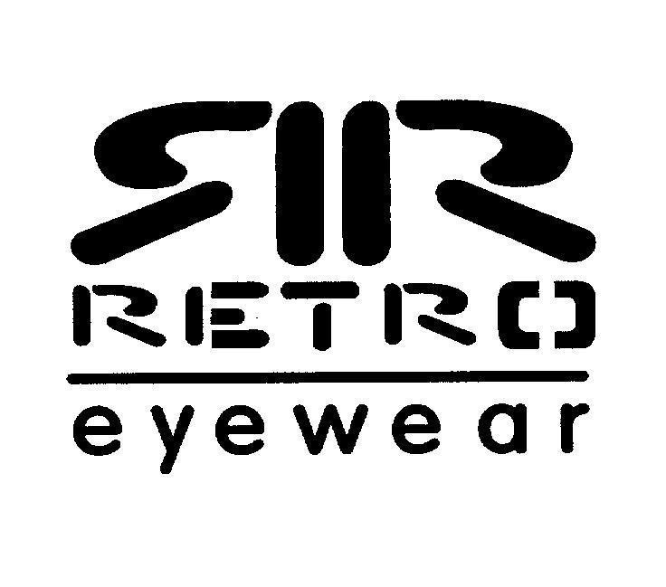 Mẫu nhãn hiệu RETRO EYEWEAR R