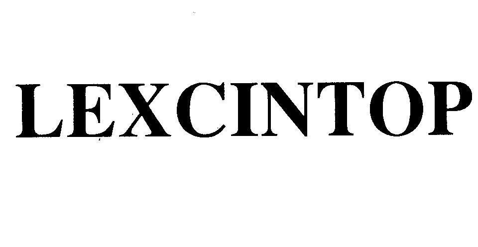 Mẫu nhãn hiệu LEXCINTOP