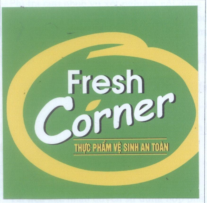 Mẫu nhãn hiệu Fresh Corner Thực phẩm vệ sinh an toàn