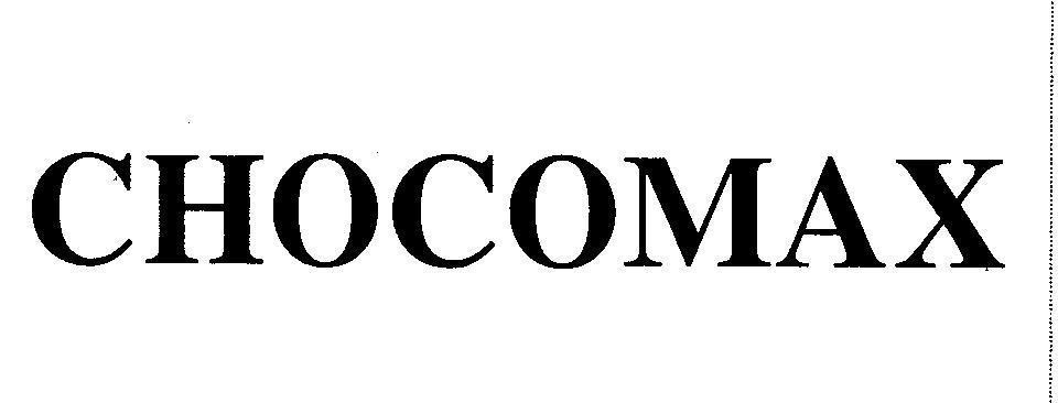 Mẫu nhãn hiệu CHOCOMAX
