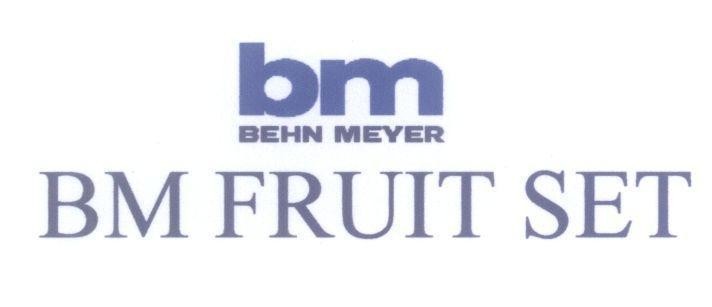 Mẫu nhãn hiệu bm BEHN MEVER BM FRUIT SET