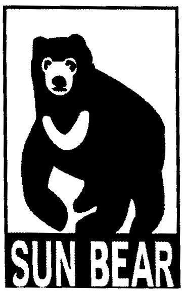 Mẫu nhãn hiệu SUN BEAR