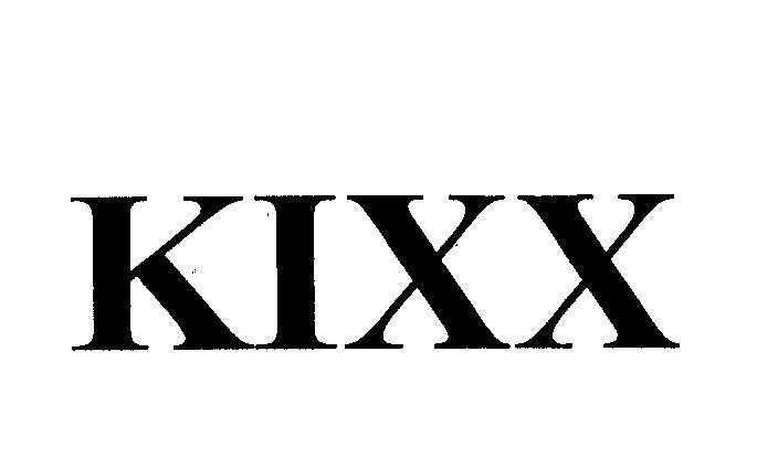 Mẫu nhãn hiệu KIXX