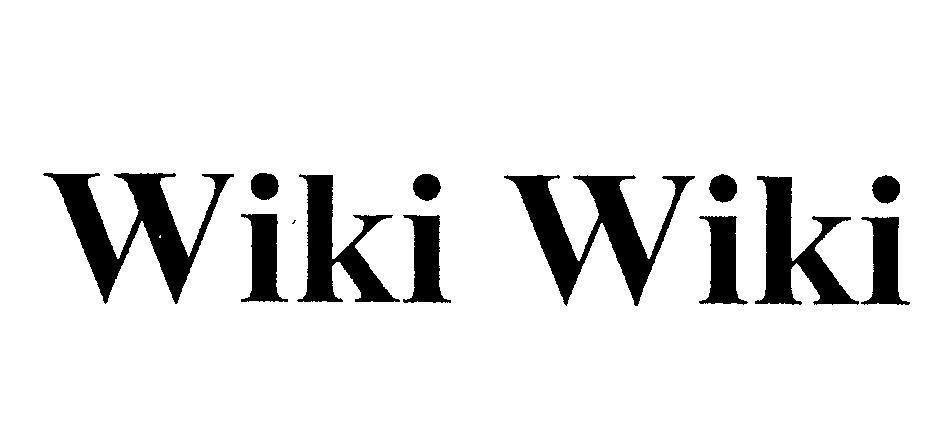 Mẫu nhãn hiệu Wiki Wiki