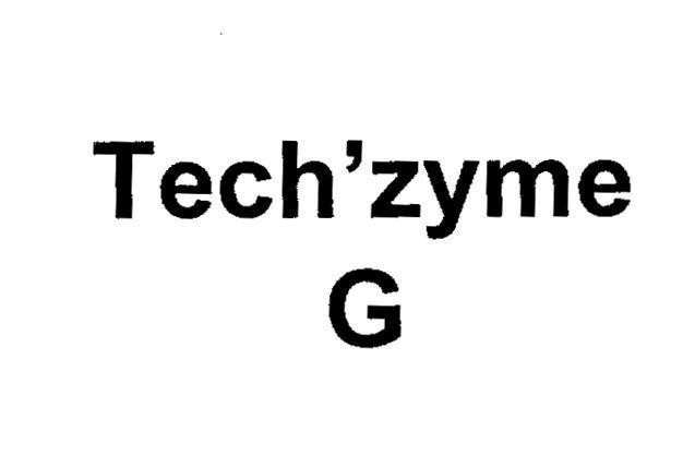 Mẫu nhãn hiệu Tech'zyme G