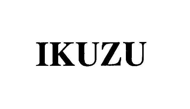 Mẫu nhãn hiệu IKUZU