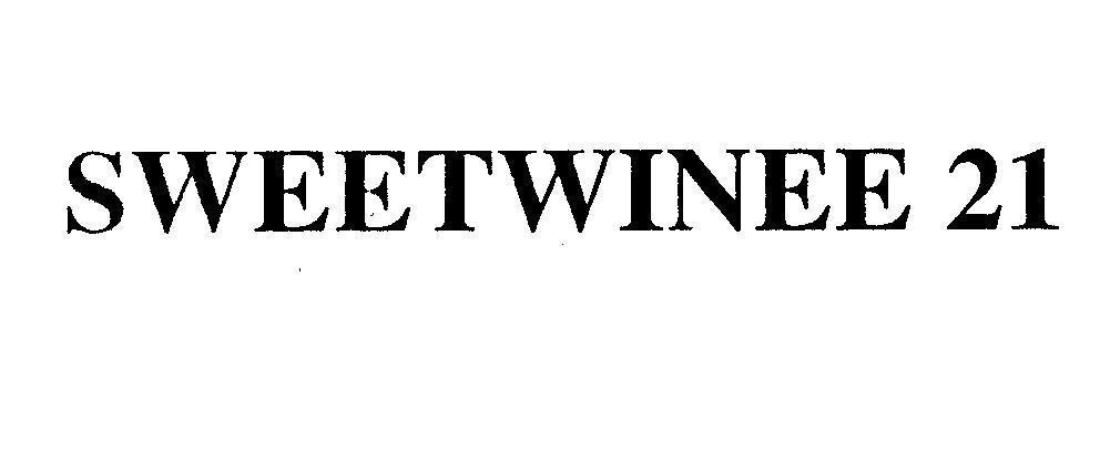 Mẫu nhãn hiệu SWEETWINEE 21