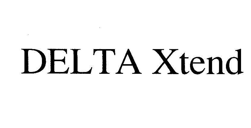 Mẫu nhãn hiệu DELTA Xtend