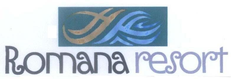 Mẫu nhãn hiệu ROMANA RESORT