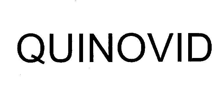 Mẫu nhãn hiệu QUINOVID