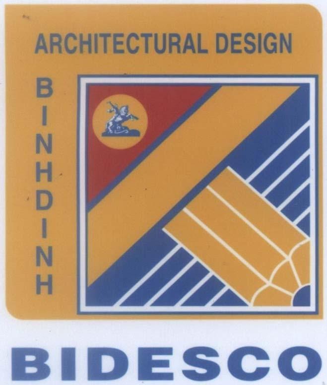 Mẫu nhãn hiệu BIDESCO BINHDINH ARCHITECTURAL DESIGN