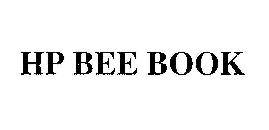 Mẫu nhãn hiệu HP BEE BOOK