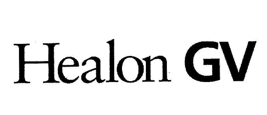 Mẫu nhãn hiệu HEALON GV