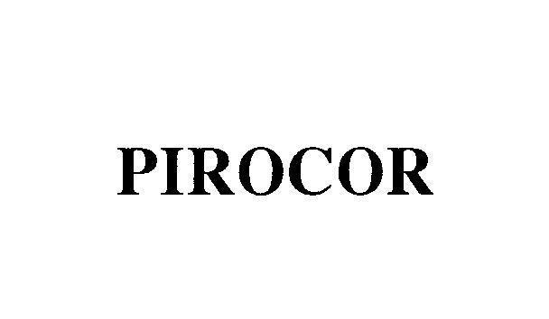 Mẫu nhãn hiệu PIROCOR