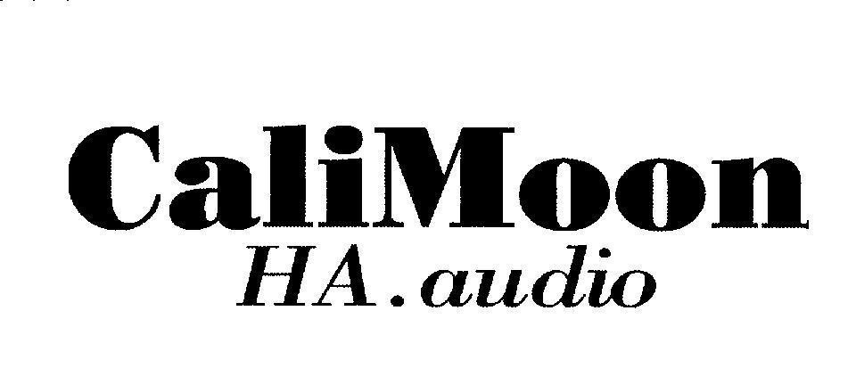 Mẫu nhãn hiệu CaliMoon HA.audio