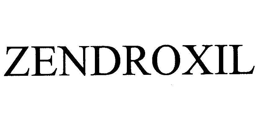 Mẫu nhãn hiệu ZENDROXIL