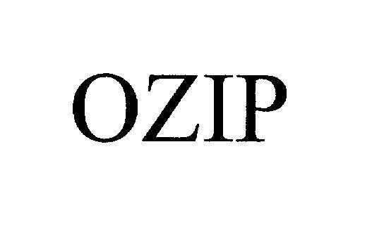Mẫu nhãn hiệu OZIP