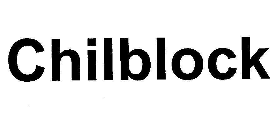 Mẫu nhãn hiệu Chilblock