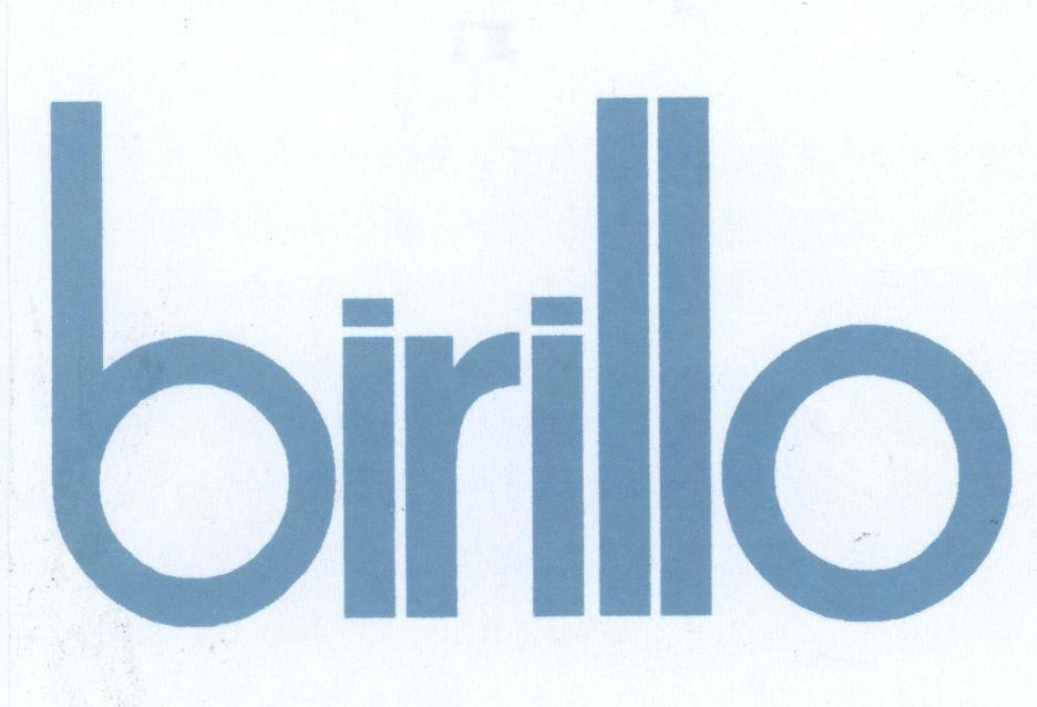 Mẫu nhãn hiệu BIRILLO