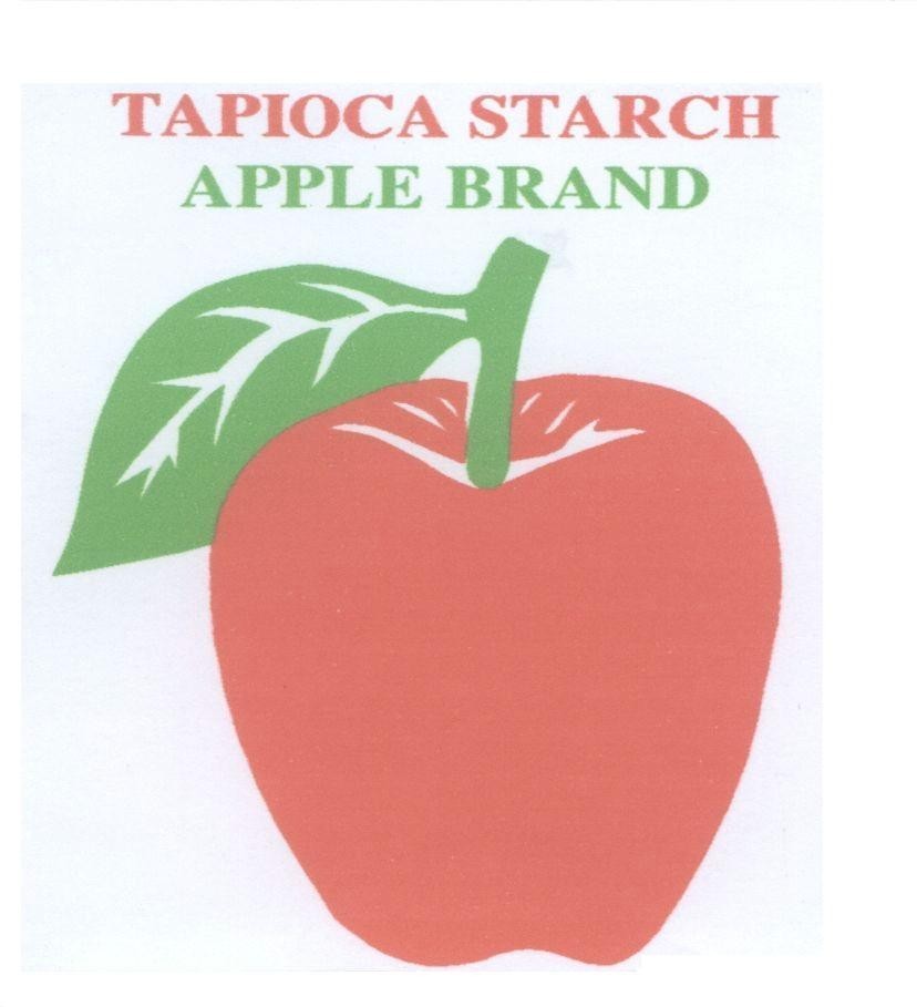 Mẫu nhãn hiệu TAPIOCA STARCH APPLE BRAND