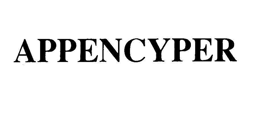 Mẫu nhãn hiệu APPENCYPER