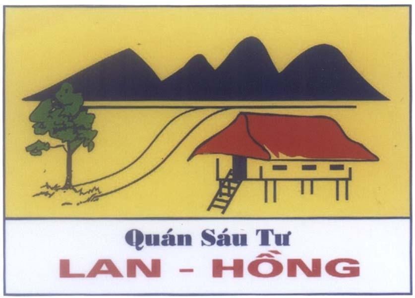 Mẫu nhãn hiệu Quán Sáu Tư Lan Hồng