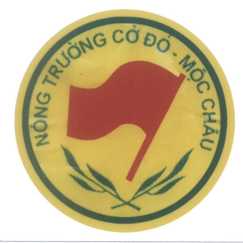 Mẫu nhãn hiệu Nông trường cờ đỏ mộc châu