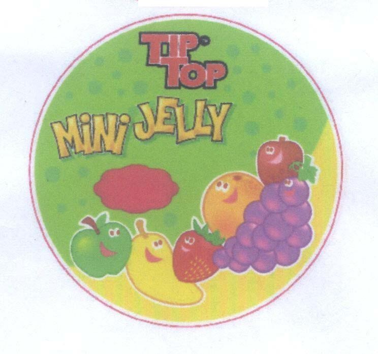 Mẫu nhãn hiệu TIP TOP MINI JELLY