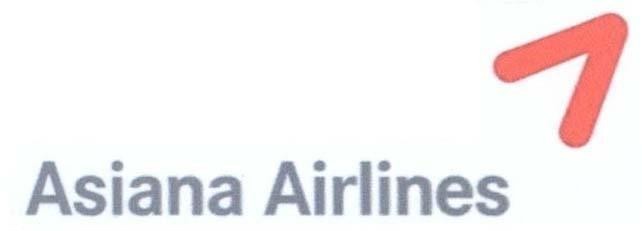 Mẫu nhãn hiệu ASIANA AIRLINES