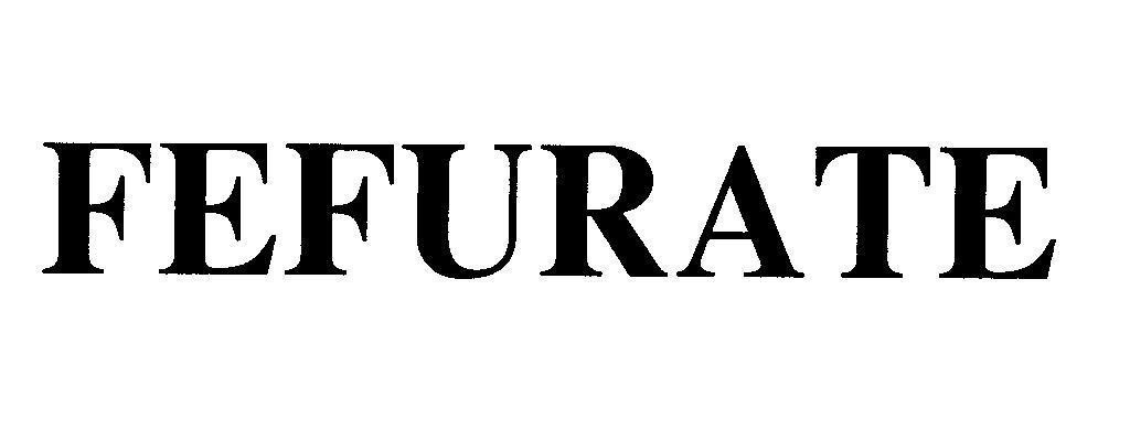 Mẫu nhãn hiệu FEFURATE