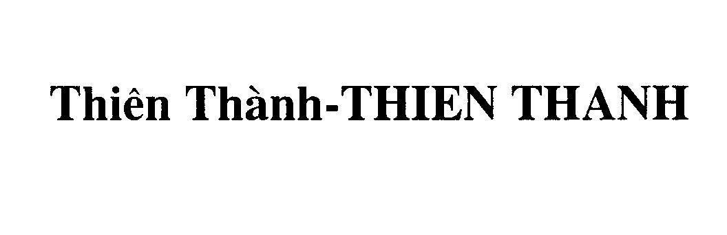 Mẫu nhãn hiệu Thiên Thành-THIEN THANH