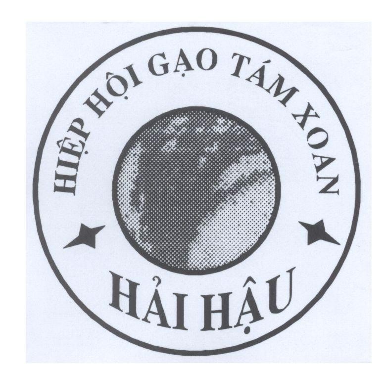 Mẫu nhãn hiệu Hiệp hội gạo tám xoan Hải Hậu