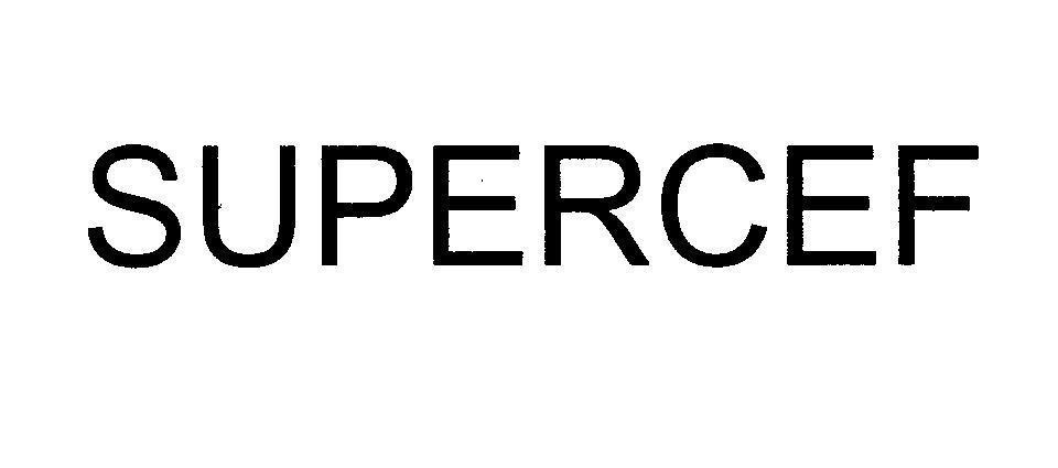 Mẫu nhãn hiệu SUPERCEF