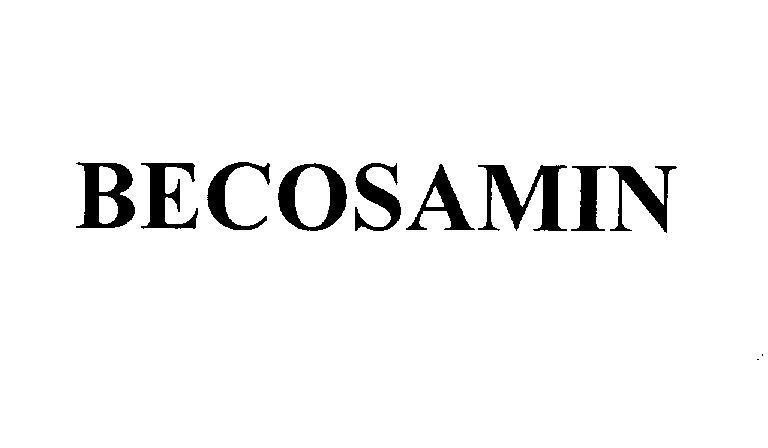 Mẫu nhãn hiệu BECOSAMIN