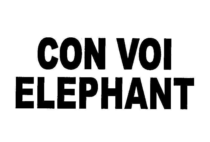 Mẫu nhãn hiệu CON VOI ELEPHANT