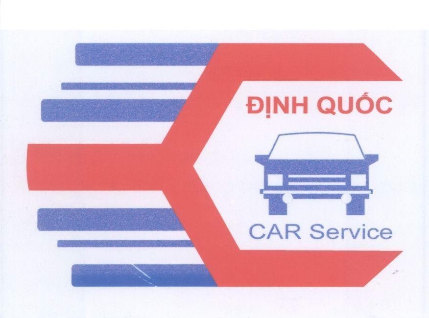 Mẫu nhãn hiệu Định Quốc CAR SERVICE