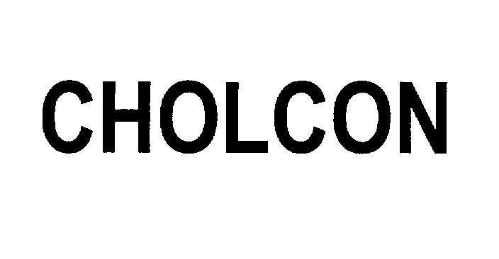 Mẫu nhãn hiệu CHOLCON