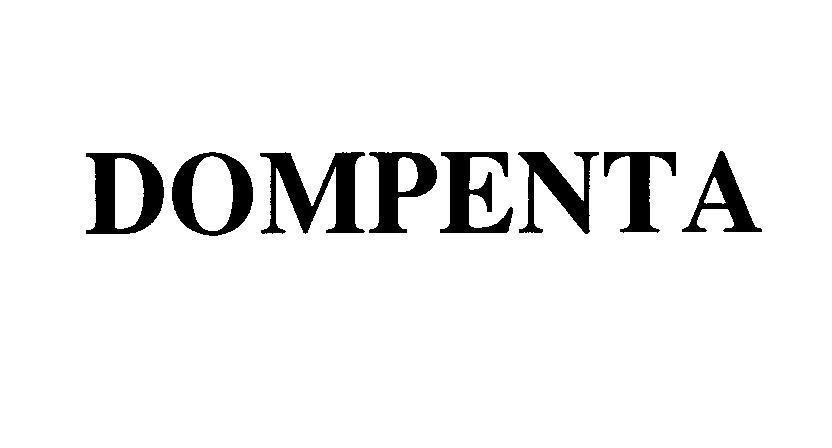 Mẫu nhãn hiệu DOMPENTA