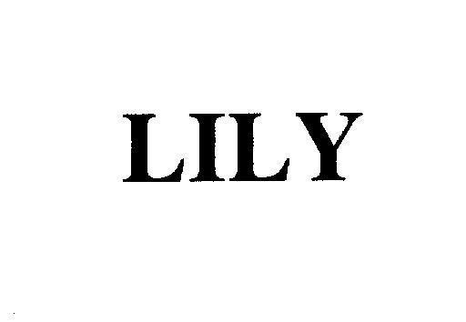 Mẫu nhãn hiệu LILY